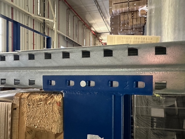 ca. 19,6 lfm, H: 980cm, SSI Schäfer PR600 Palettenregale